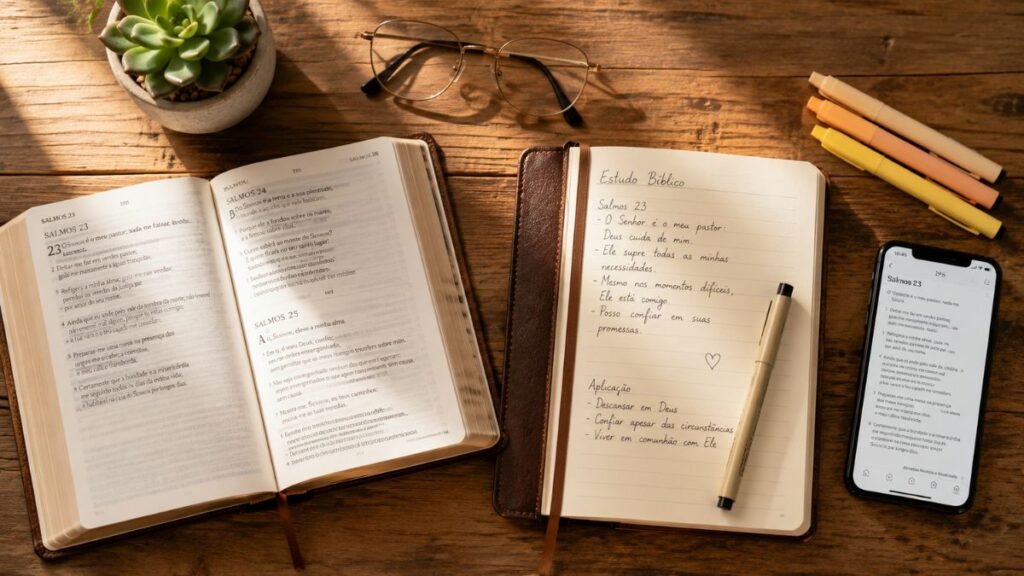 como estudar a biblia sozinho