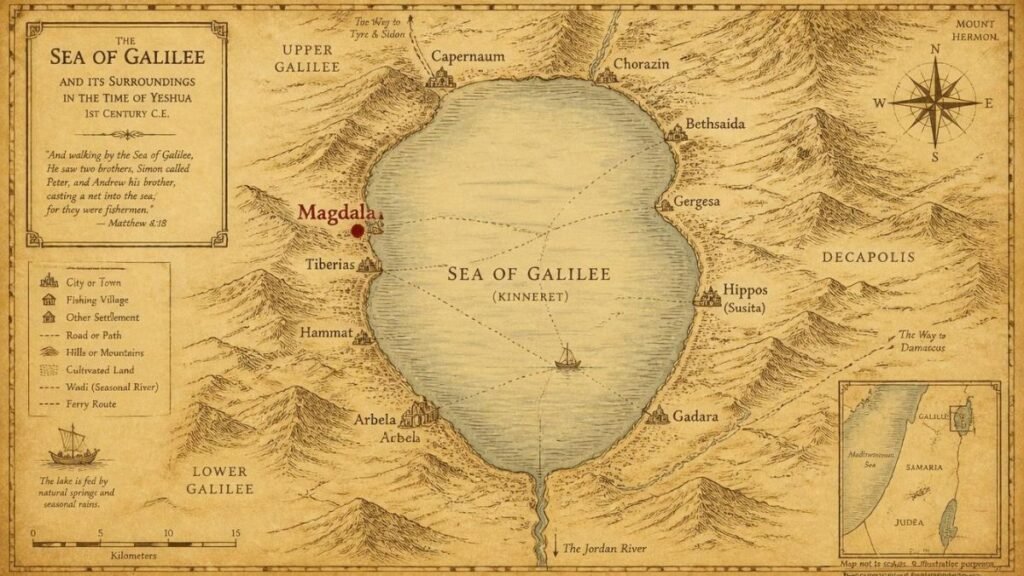 maria-madalena-magdala-galileia-mapa